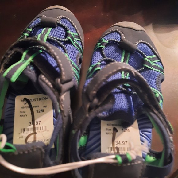NWOT ASTER WATER BOYS SANDAL:NAVY size 12M - Picture 3 of 3